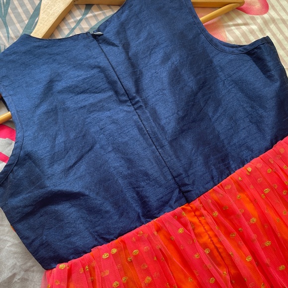 Floor length Vibrant Gown - Kids 13-14years - New - Picture 10 of 13